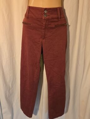 Tinsel Mauve Pink Double Button Ankle Pants Size 31